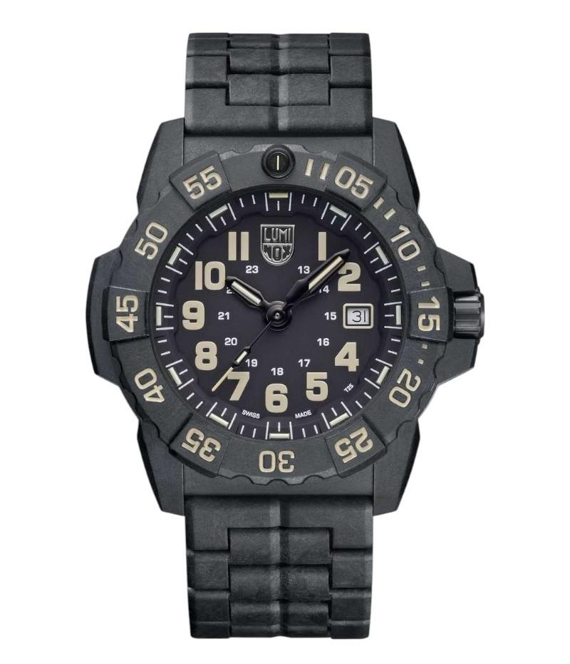 

Luminox Мужские часы Navy Seal серии 3500, кварцевые, 45 мм, XS.3510 чёрный