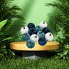 12Pcs Velvet Pumpkins Artificial Pumpkins Set Basket Filler Foam Pumpkin