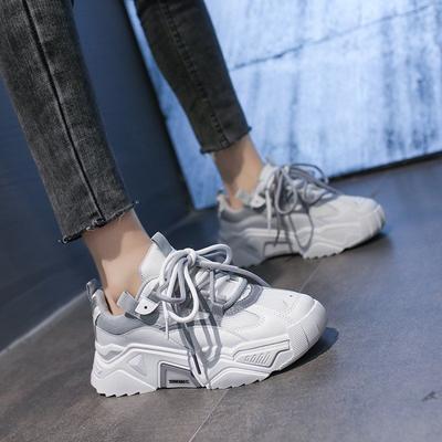 Damskie Sneakersy Chunky Gruba Podeszwa Platforma Wulkanizowane Buty Moda Oddychające Casualowe Buty do Biegania dla Kobiety Femaledf4