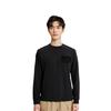 Calvin Klein Cotton Crew Neck Long Sleeve T-Shirt Men Tops Space-Black J324494