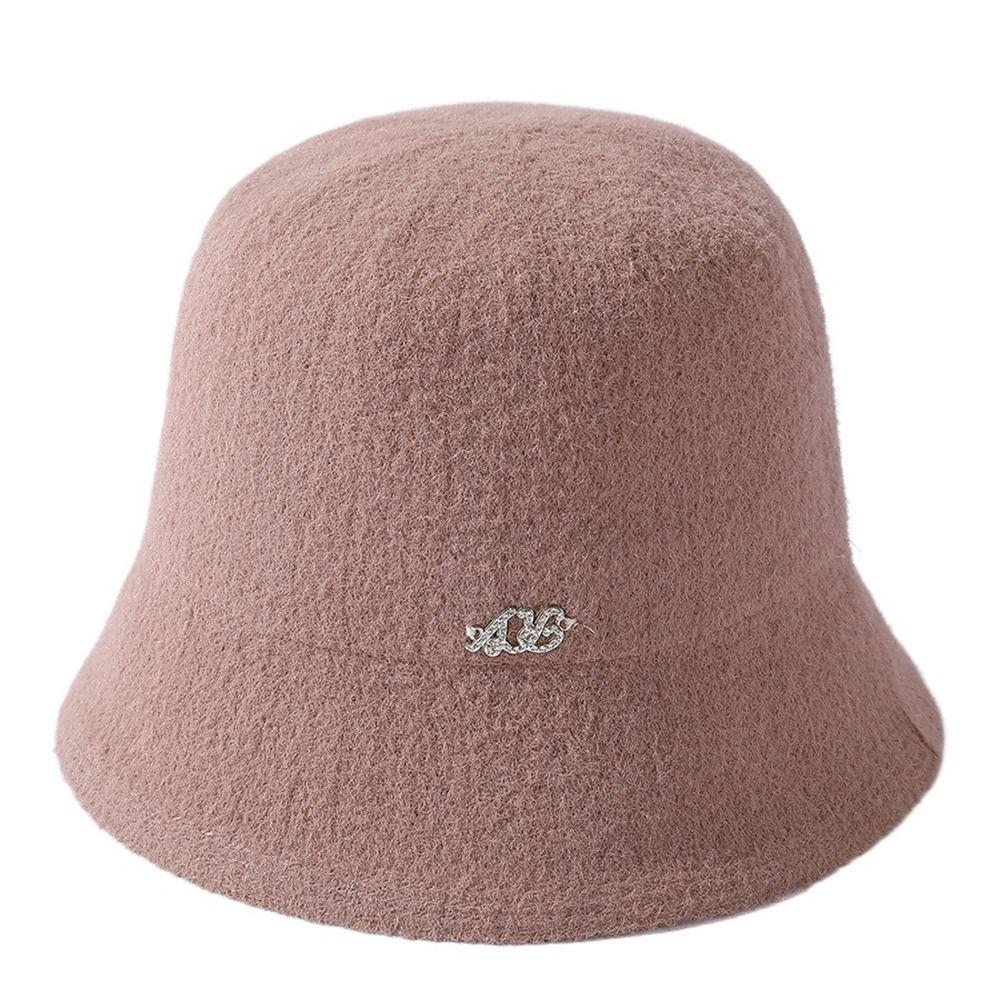Color Gift For Ladies For Girls AB  Panama Hat Fisherman Hat Knitted Hat Letter Bucket Cap