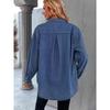 2026 New European & American Women's Casual Denim Boyfriend Shirt Jacket