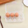 8 Grids Eggs Box Case Shockproof Egg Holder Kitchen Container Case Transparent Organizer For Outdoor Camping Picnic