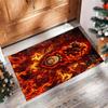 Tappeto Morbido Antiscivolo per Interni con Motivo Calcio Galatasaray FC Tappetino Decorativo Sportivo per Camera da Letto