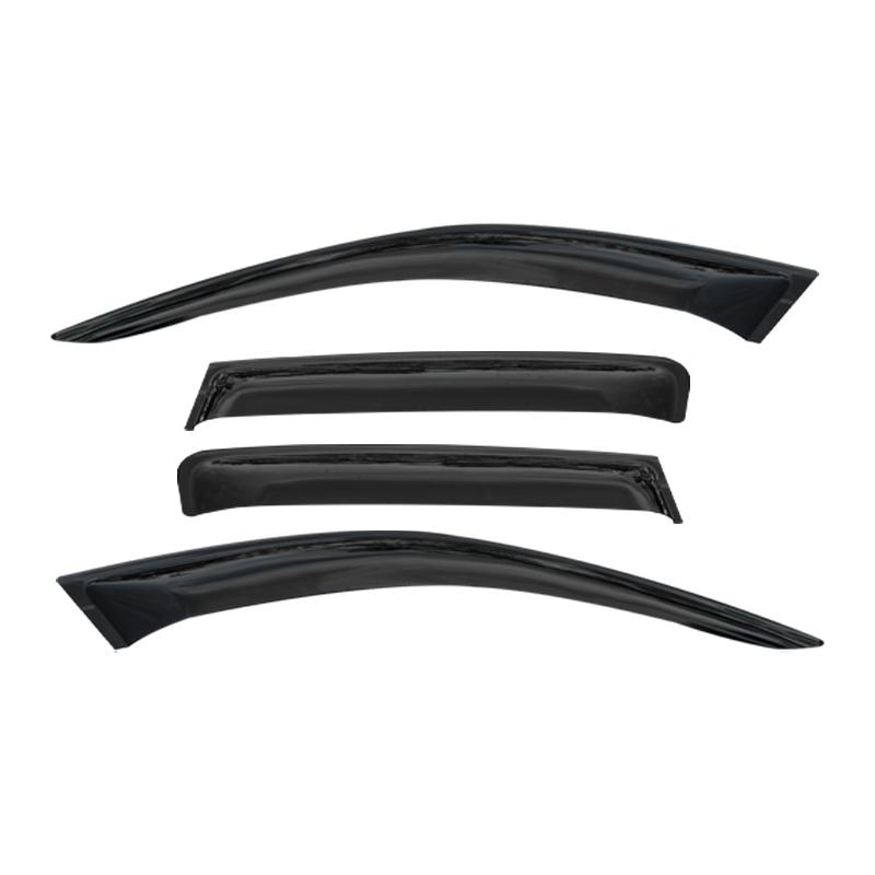 For Ford Ranger Pickup Car Window Rain Shield Window Eyebrow Modified Sun Rain Visor Modification Car Accessories Upgrade 4pcs