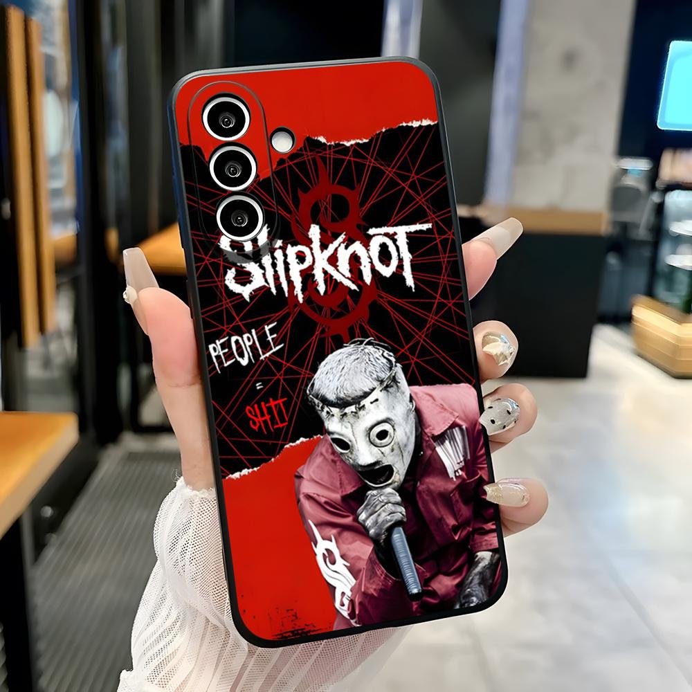 Slipknot-Rock Phone Case For Samsung A25 A13 A33 5G A54 A36 A35 A56 A52 A14 Shockproof Soft Cover