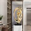 Modern Figurines Luxury Statues Interior Large Aesthetic Creative Miniatures Living Room Art Resin Retro Decoration Accessories