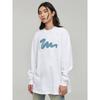 Wassup Heods Long-Sleeve T-Shirt Sketch Pure Cotton Base Shirt for Men and Women Couples American Street Fashion Brand Top Clothing