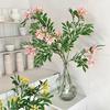 Artificial Plants Flowers Decoration Outdoor Home Garden Fake Plant Ornament Artificial Flowers For Vases Accessories Room Decor