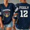 Αγόρια του Tommen Φανέλα Biggs 10 KAVANAGH13 GIBSON07 FEELY12 T-shirt V-neck Κοντομάνικο Φαρδύ Γυναικεία T-shirts Unisex Streetwear Εμπορεύματα