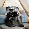 1PC Custom Name Football Player Legend outdooor Flannel blankets Patterns Throw Blanket All-Season Soft Gift for Couch, Bed, Camping gifts
