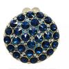WHTUOHENG runde grüne Diamantkristall Abend-Clutch Tasche Strass Handtasche Luxus Damen Party Abschlussball Geldbörse Mit Steinen Clutches