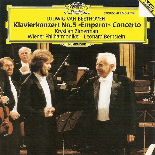 

CD LUDWIG VAN BEETHOVEN KRYSTIAN ZIME Piano Concerto No. 5 Emperor Conc 4297482 Deutsche Grammo 1992 Japan Classical Used