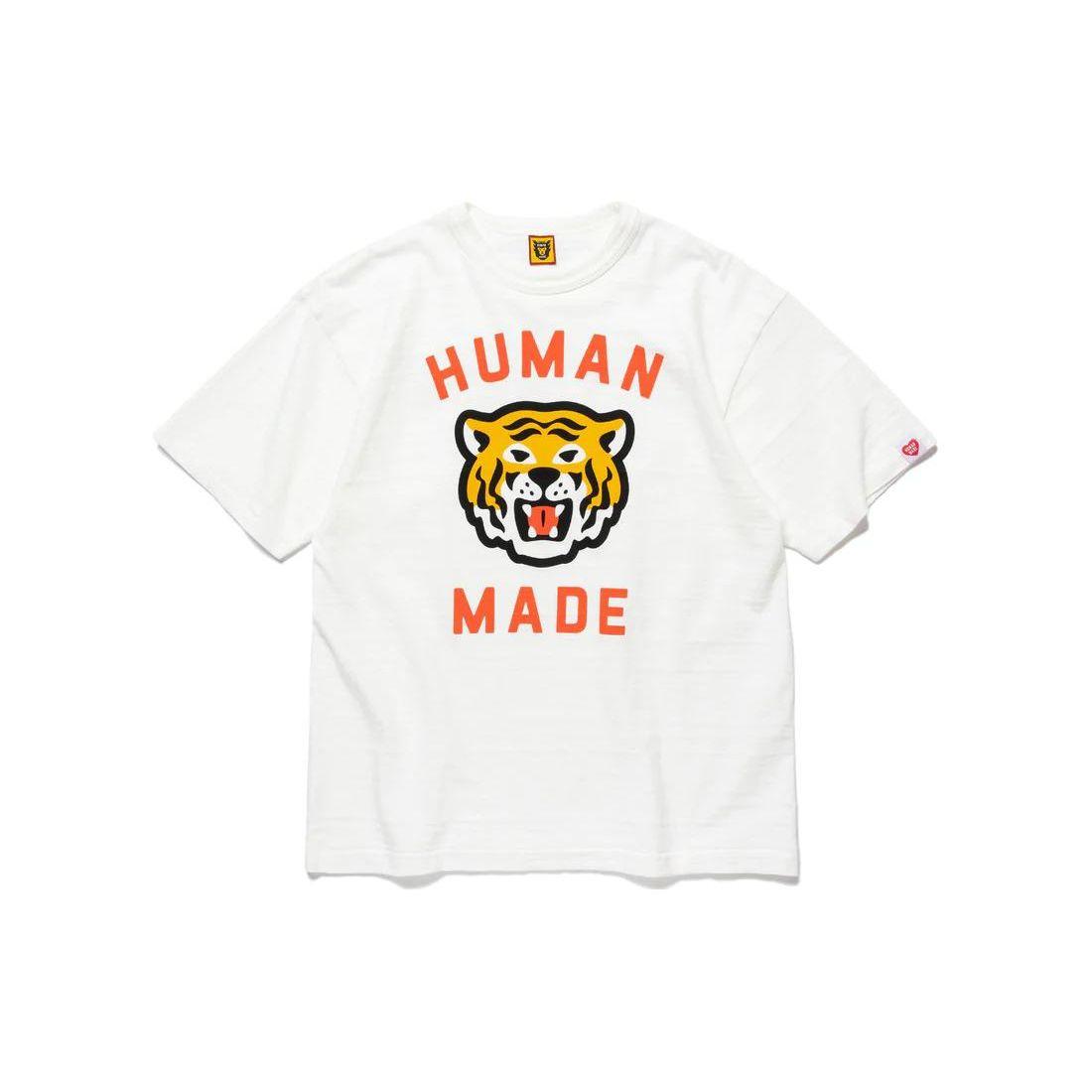 

Футболка с рисунком «Human Made» № 5, белая уличная одежда унисекс HM25TE006