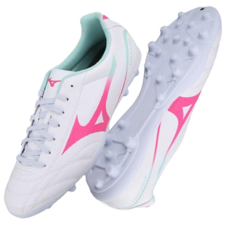 Mizuno Comfortable Lightweight AG (Rubber Short Studs) PU Non-Slip Wear-Resistant Breathable Fitting Soccer Shoes Men Soccer Shoes P1GA249430