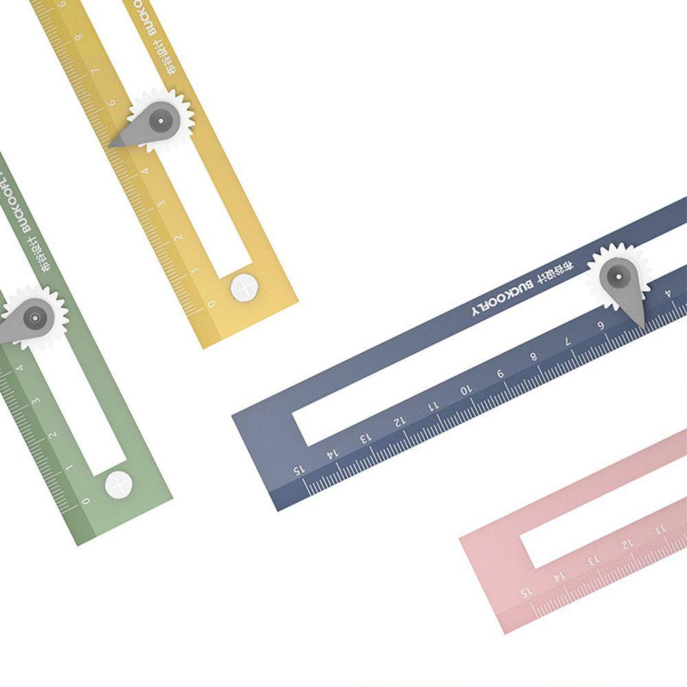 Supplies Measuring School Offce Supplies Drawing Ruler Compass Ruler Stationery Circle Ruler