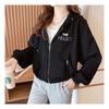 Navava Casual Crop Long Sleeve Hoodie Jacket Nc177