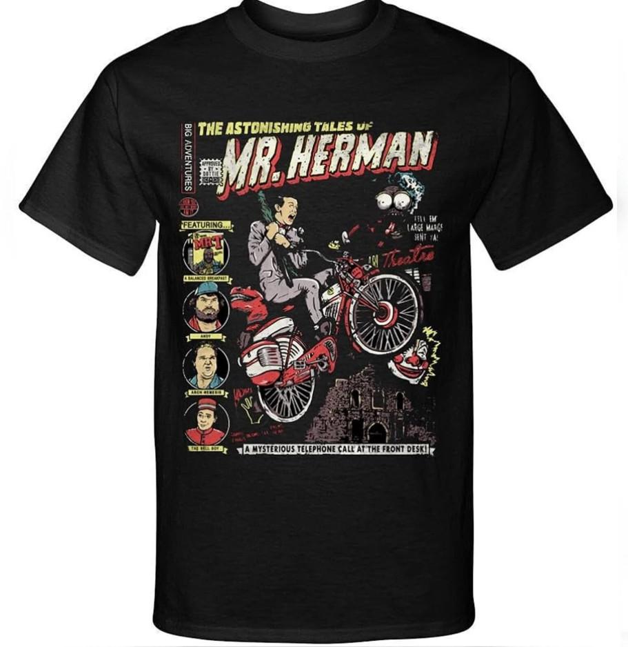 Pee Wee Herman Gift For Fans T-shirt Size S-4XL