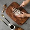 Miling Acacia Wood End-Grain Cutting Board