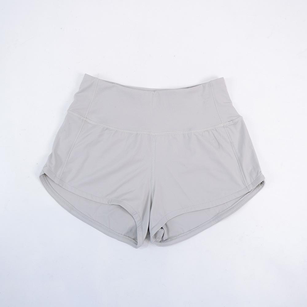 Kadın Yüksek Belli İpeksi Nefes Alabilen Yaz Yoga Şortu - Bol Geniş Paça 2,5 İnç Tasarım