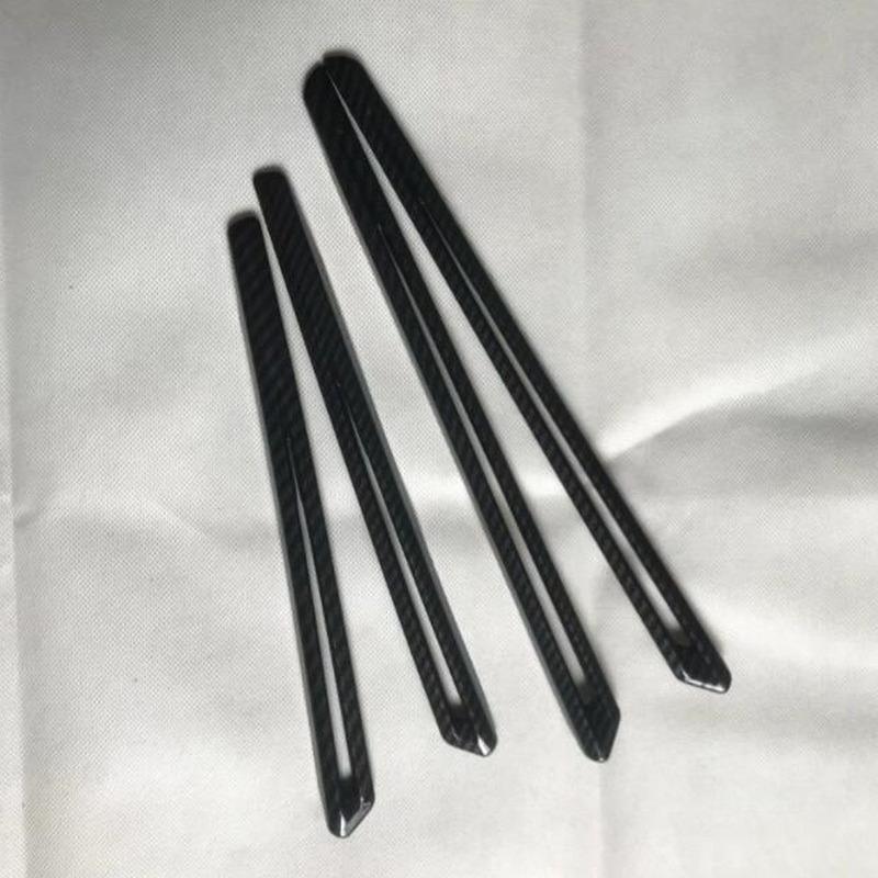 For Volkswagen VW Tiguan L MK2 2016 2017 2018   Car ABS Plastic Ide Door Audio Speak Sound Case Trim Hood Frame