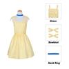 Langley Evangelion Asuka Soryu Cosplay Costume Set Halloween Party Dress Yellow