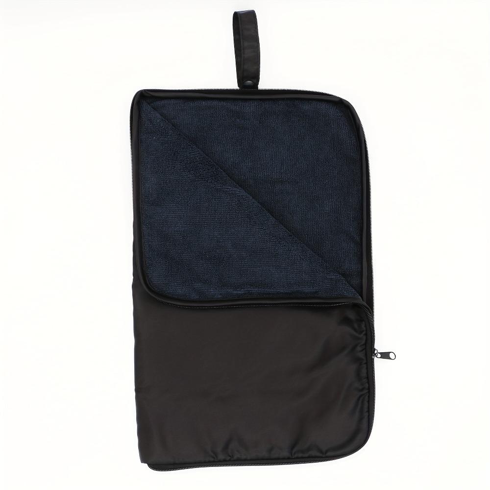 

Zipper Closure Towel Wet Bag Solid Color Pool Foot Cleaning Cloths Goggles storage Swim Bag Gym