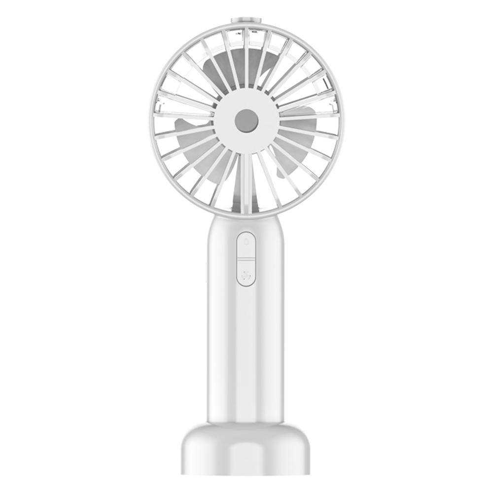 

Mini18 Three Speeds Silent Summer Cooling Fan Nano Spray Mini Handheld Fan White