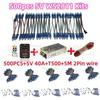 500-1000pcs 12mm WS2811 Full Color LED Pixel T1000S Kit DC 5V IP68 Waterproof RGB Color 2811 1903IC Digital LED Christmas Light
