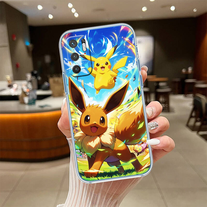 Cute Pokemon Phone Case for Motorola G14 G15 G24 G30 G31 G32 G34 G41 G42 G51 G52 G50 G60S G60 G62 G72 G71 G73 G84 G85 G200 E32