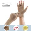 Compression Arthritis Gloves Wrist Support Therapy Wristband Half Finger Compression Gloves Joint Pain Relief Cycling Gloves