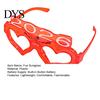 Glow In The Dark Glasses Fun Sunglasses LED Light Up Heart in Party Eyewear for Concerts Nightclubs Raves Lightweight Illuminated Shades