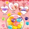 Colorful Glitter Stress Relief Flour Balls Squeeze Toy Sensory Play Focus Tool for Kids Classroom Therapy Office Desk