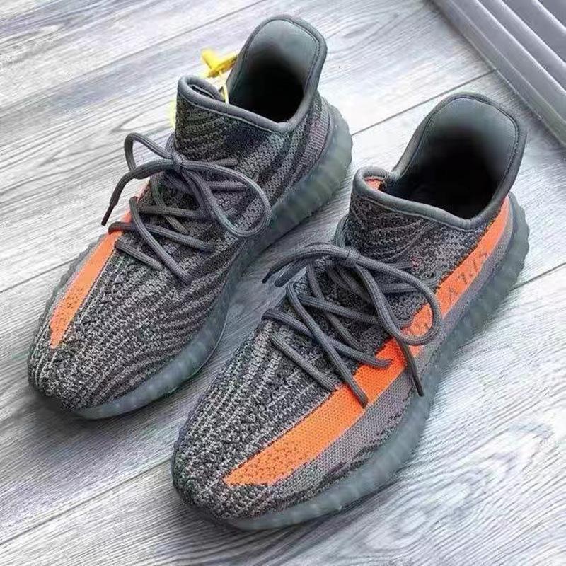 Internet celebrity coconut shoes 350 male and female couples sports shoes men's trend summer breathable casual running mesh shoes
