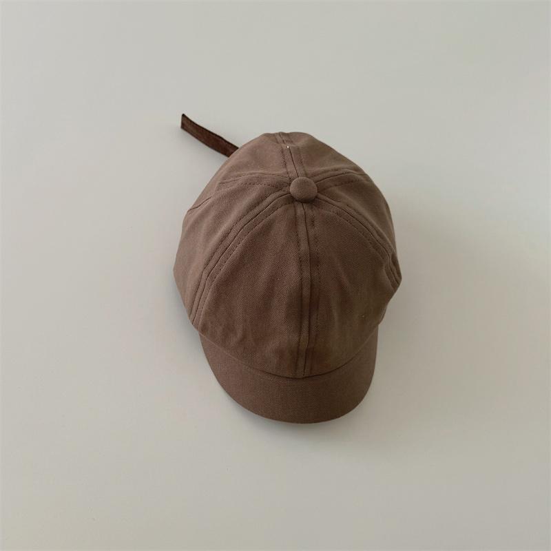 Children's Kids Baseball Cap for Girl Boy Spring Summer Baby Sun Hat Classic Solid Color Toddler Peaked Caps 6 Month -4 Years