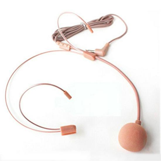 Bee-shaped Wired Headset with Head-mounted Microphone for Teachers