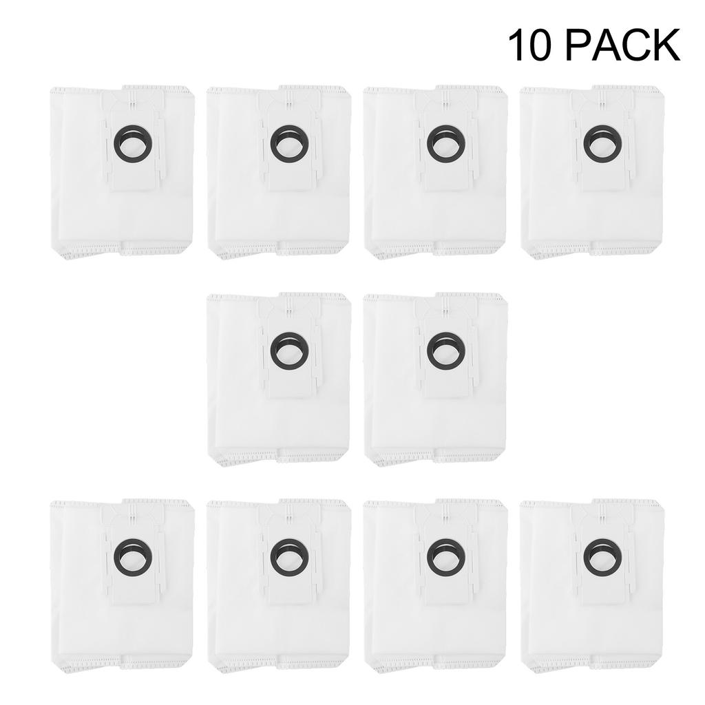 Efficient Robot Vacuum Cleaner Bags Designed for Tapo RV30 Plus RV10 Plus and RVA200 Pack of 4L Disposable Bags