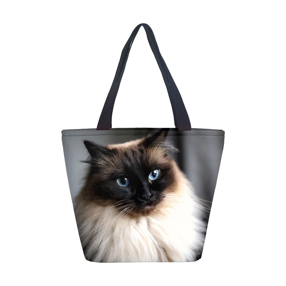 Women's Handbag No Theme Girl Shoulder Bag Printed Canvas Bag Fashion Trend Large Capacity Tote Bag