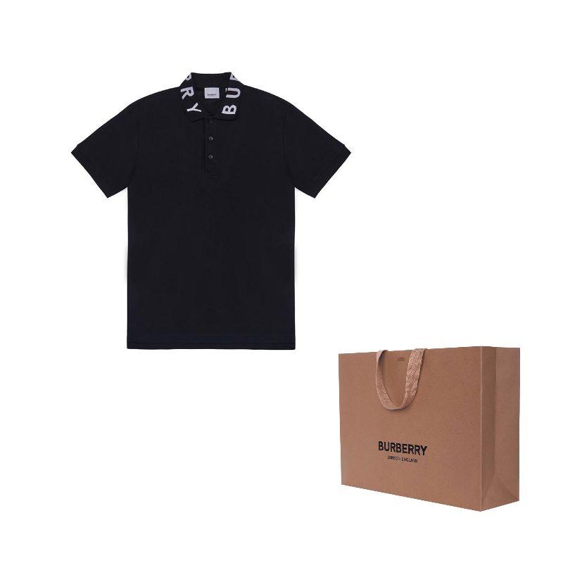 Burberry Men Ryland Collar Logo Polo