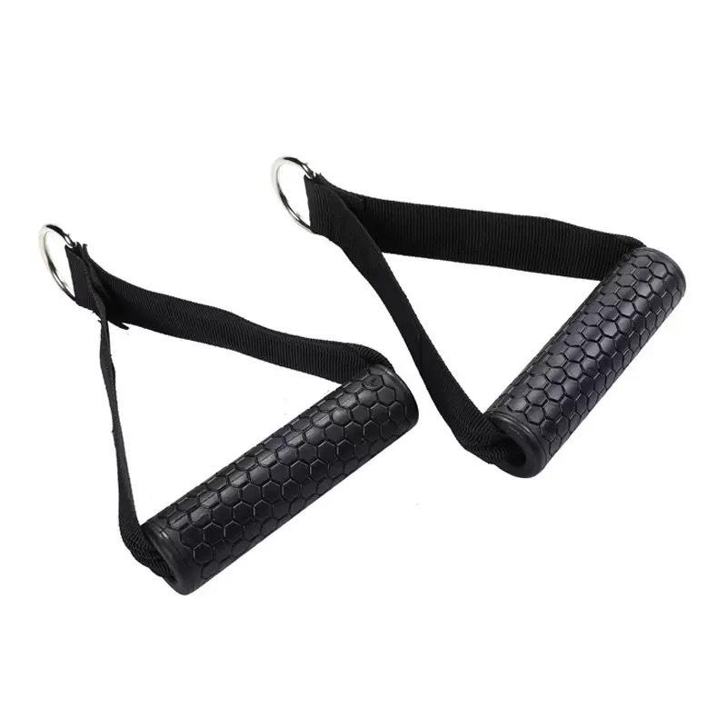 Multifunctional Metal and Elastic Gantry Fitness Handles with Bird-Like Design