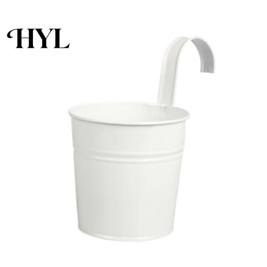 Plant Holder Flower Bright Color Space-saving Sturdy Fence Thickened Body for Courtyards