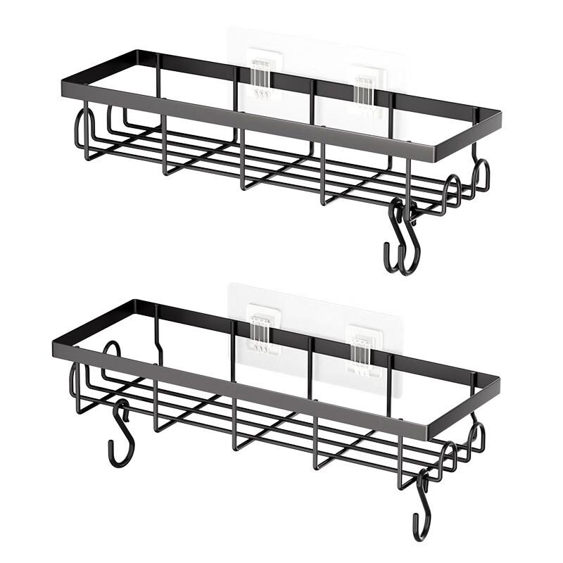 

ZISIZ Wall-Mounted Bathroom Shelf with Towel Bar