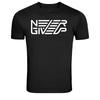 Never Give Up Motivational Typography Graphic T-Shirt