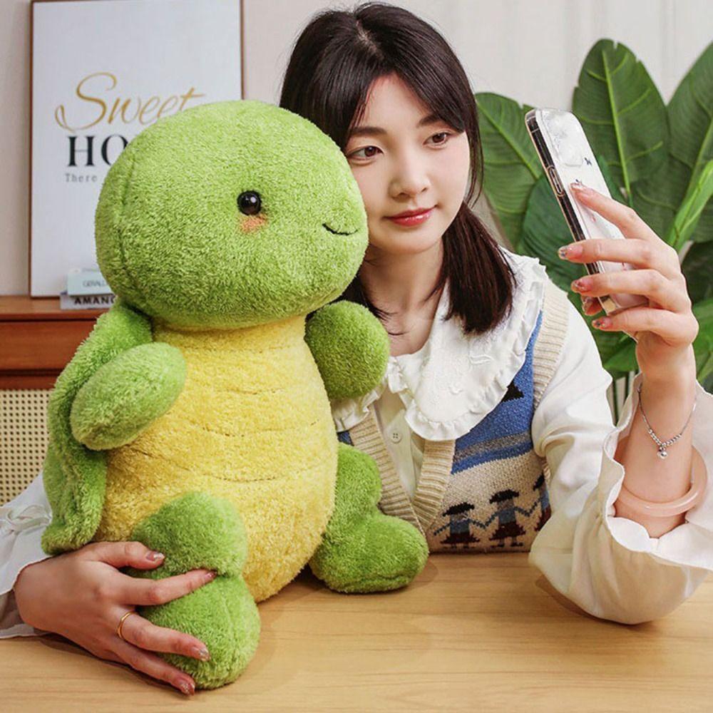 Fluffy Sea Turtle Stuffed Doll Stuffed Animal Sea Turtle Pillow  Car Decor