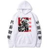 Jujutsu Kaisen Mantra Back, Perimeter Loose Print Hooded Sweater Hooded Sweatshirt For Men And Women