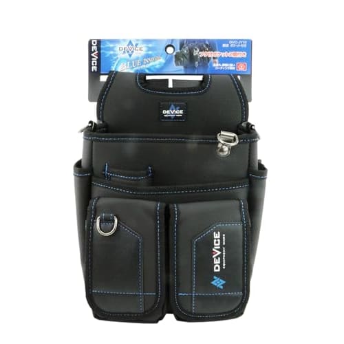 SK11 Waist Bag with Pockets (DVC-JY10) - Reinforced Bottom, Synthetic Leather, Water and Abrasion Resistant Coating