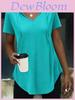 Cotton Short Sleeve Hooded T Shirt For Casual Spring Summer Womens Fitness Wear