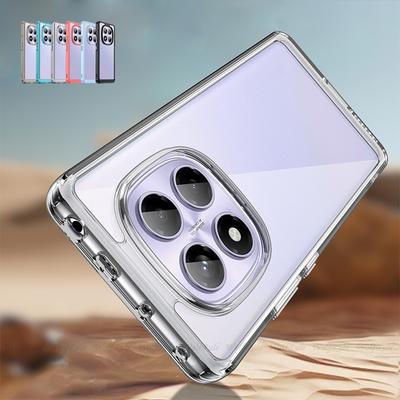 Für Redmi Note 14 Pro 4G Hülle Abdeckung Xiaomi Redmi Note 14 Pro 4G Capas Handy Bumper Transparent Klar Fundas Redmi Note 14 Pro 4G