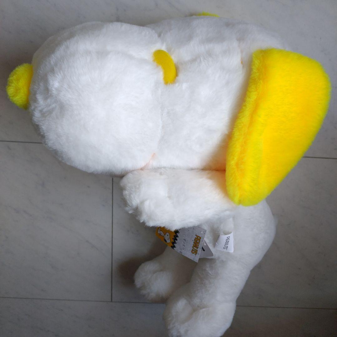 [New/with tag] Snoopy extra large stuffed toy yellow ears ver. (PEANUTS)