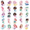 50 Fairy Mermaid Trendy Cartoon Stickers for Notebooks & Skateboards